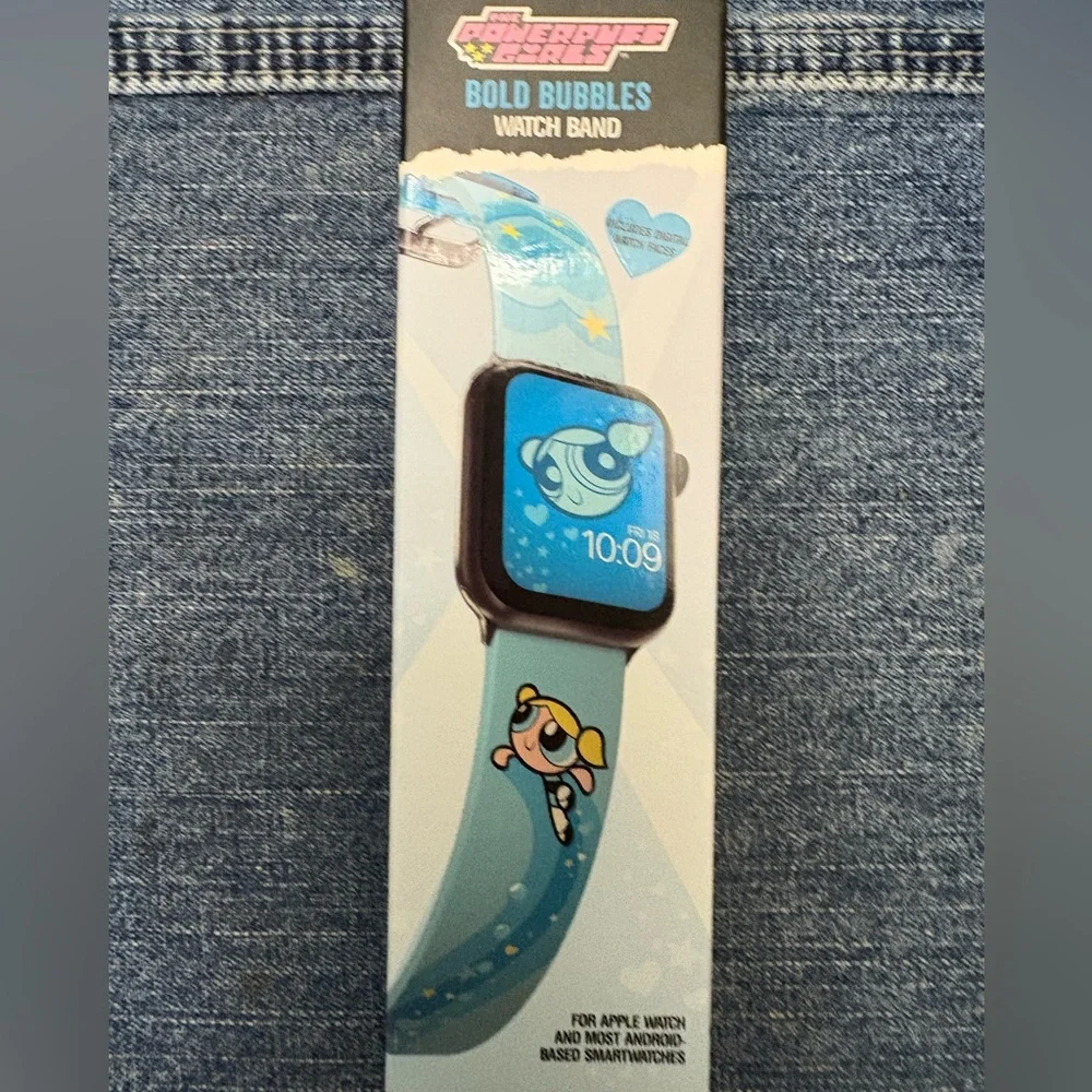 Powerpuff Girls Bold Bubbles Apple Smartwatch Band - Picture 7 of 11